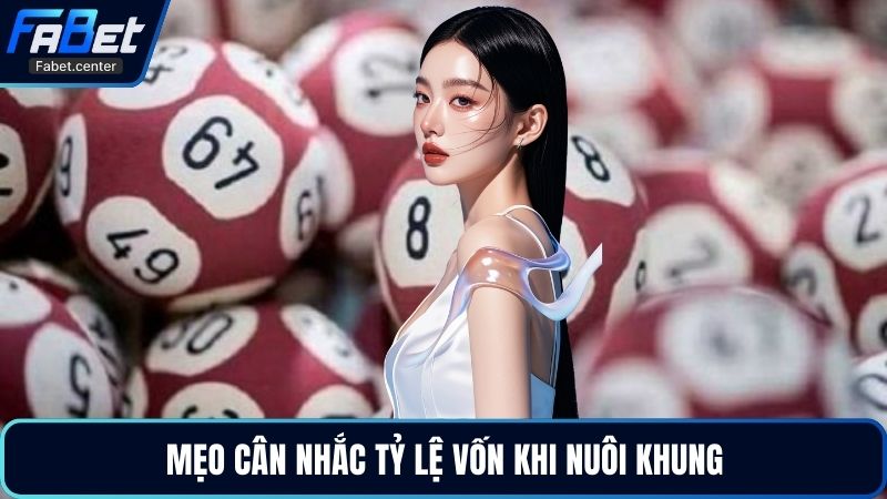 Mẹo cân nhắc tỷ lệ vốn khi nuôi khung