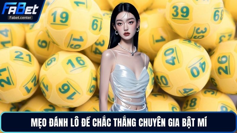 Mẹo đánh lô đề chắc thắng chuyên gia bật mí